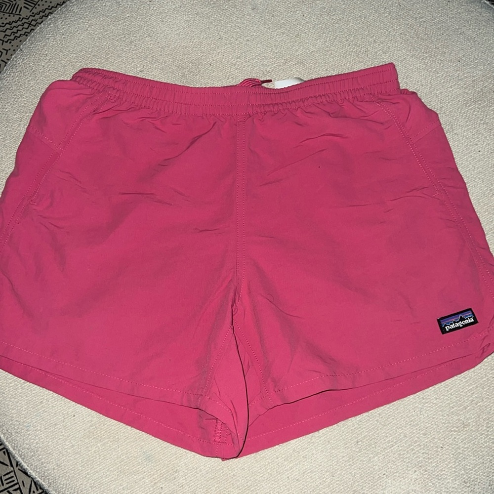 Patagonia pink shorts
